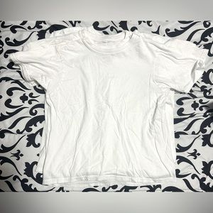 4 Wonder Nation White T-shirts- size husky 14/16